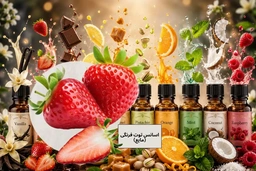 اسانس پودری توت فرنگی